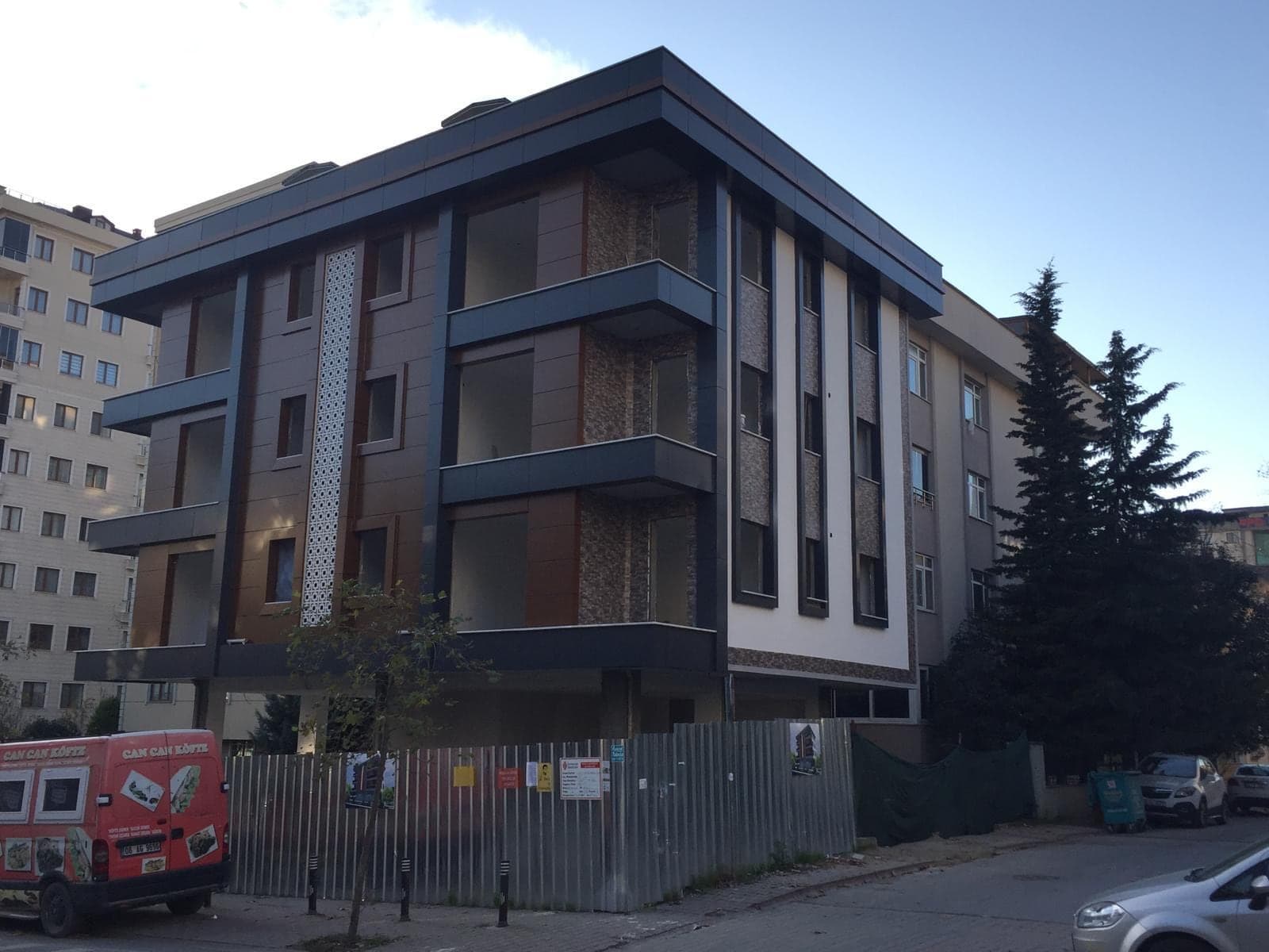 Yunus Emre Caddesi Konut ve Ticari Alan Projesi dış cephe ve uygulama görünümü 1