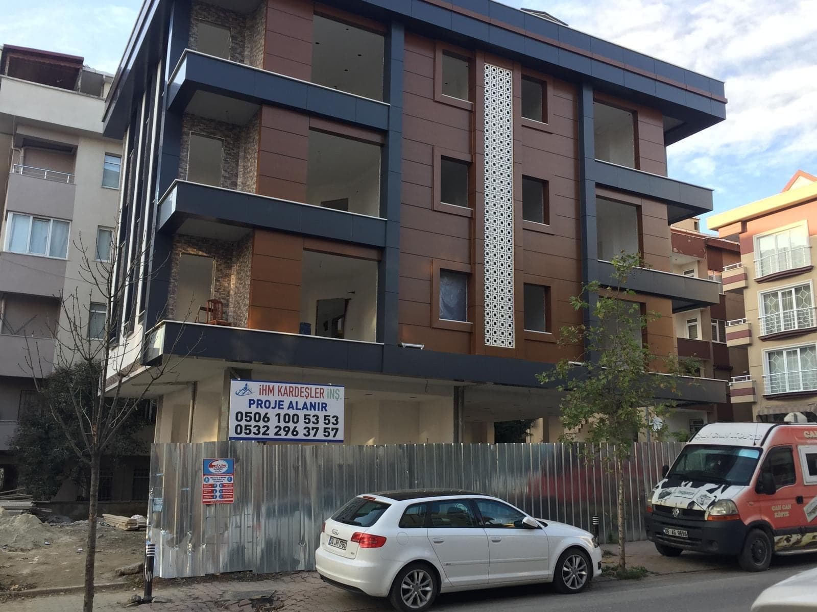 Yunus Emre Caddesi Konut ve Ticari Alan Projesi dış cephe ve uygulama görünümü 3